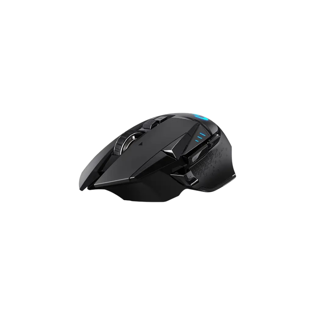Logitech Mouse Gaming G502 inalámbrico lightspeed black and blue