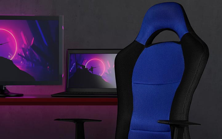 Xtech Silla gamer DRAKON con respaldo alto deportivo XTF-EC129