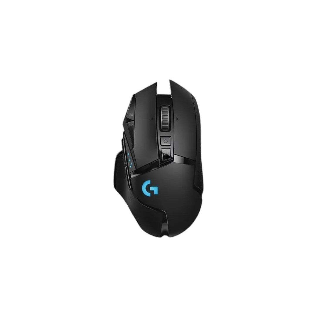Logitech Mouse Gaming G502 inalámbrico lightspeed black and blue