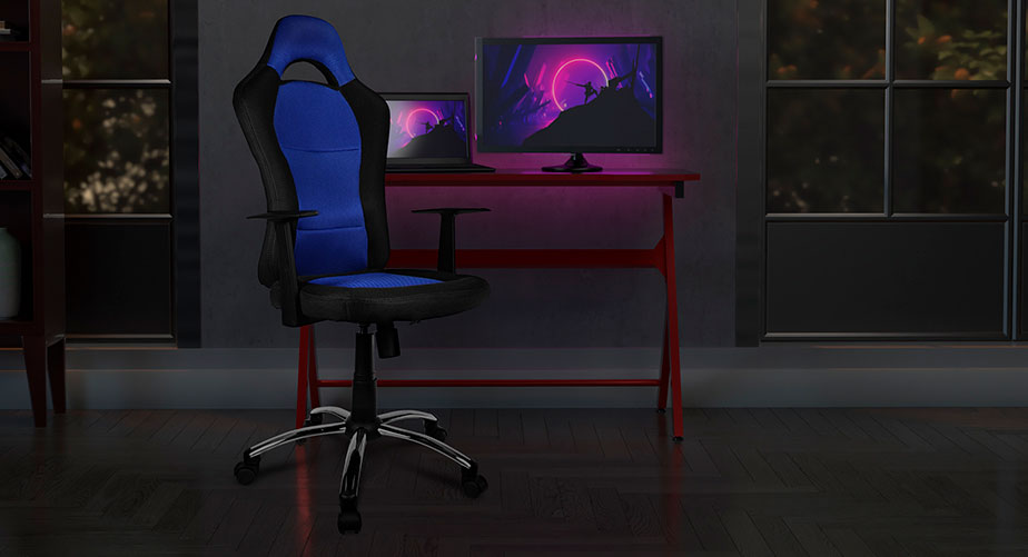 Xtech Silla gamer DRAKON con respaldo alto deportivo XTF-EC129