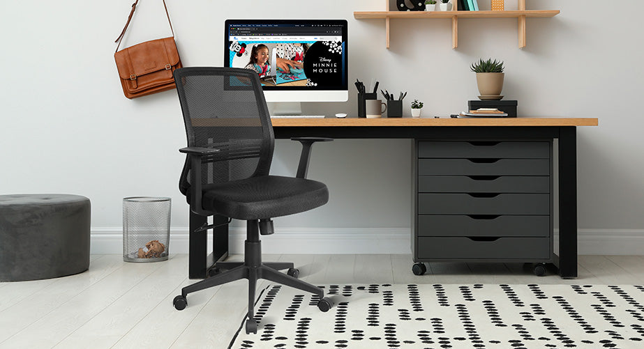 Xtech Perugia Chair Exec Black/w/arm/mesh XTF-OC412