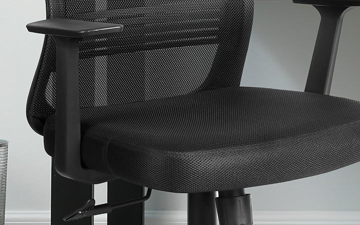 Xtech Perugia Chair Exec Black/w/arm/mesh XTF-OC412