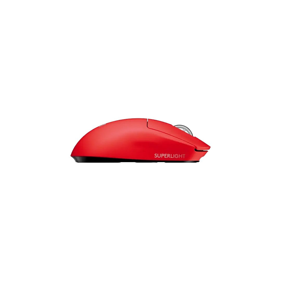 Ratón inalámbrico para juegos Logitech PRO X SUPERLIGHT rojo