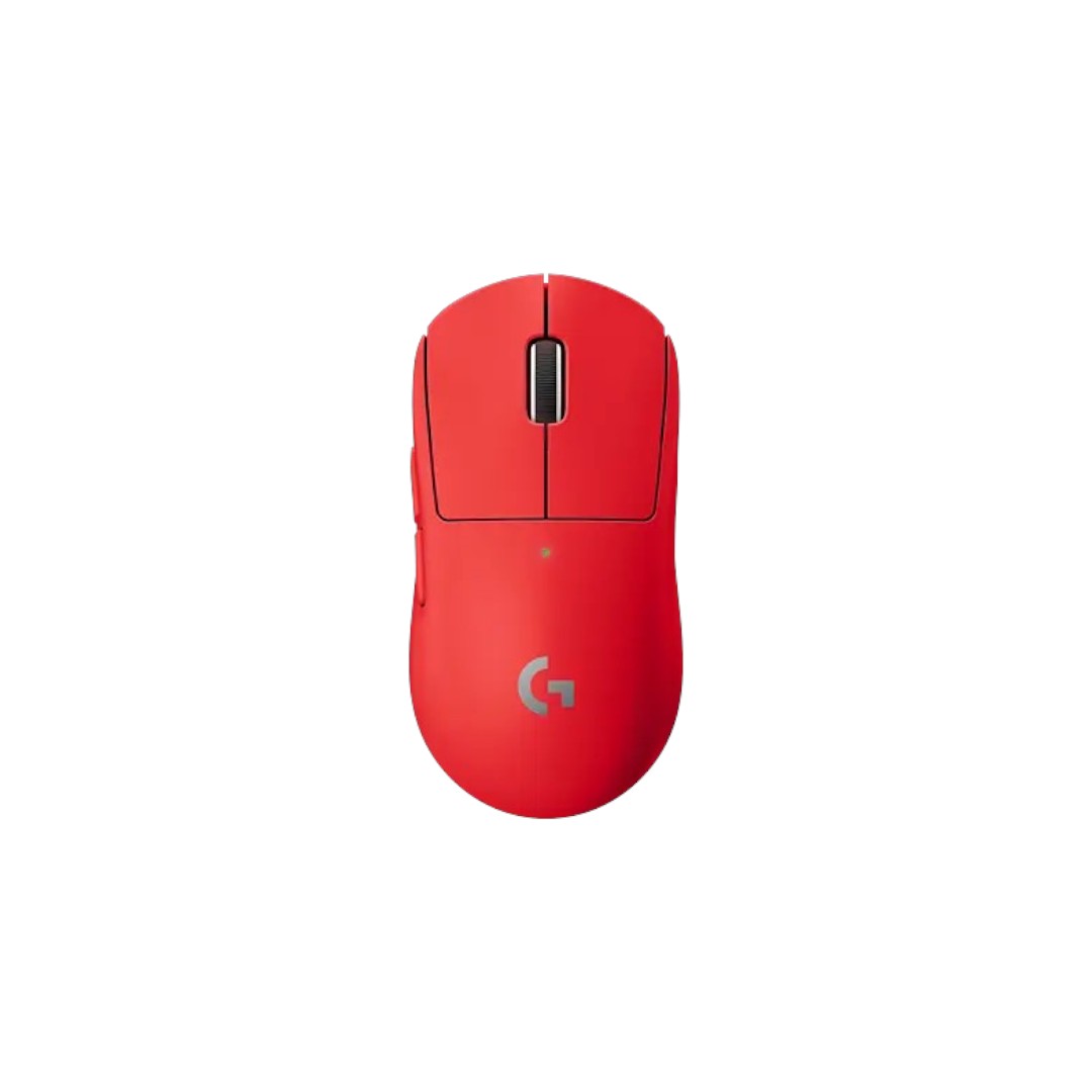 Ratón inalámbrico para juegos Logitech PRO X SUPERLIGHT rojo