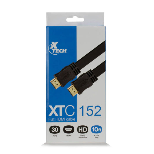 Xtech cable HDMI 3 Mts 4K 60Hz V1.3 M/M XTC-152