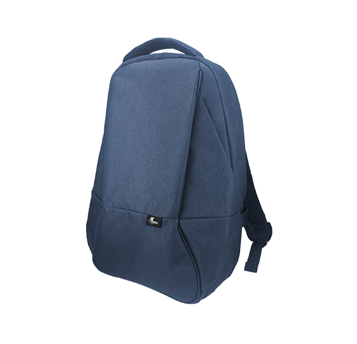 Xtech mochila antirobo (cierres por dentro) 16" gris XTB-506BL