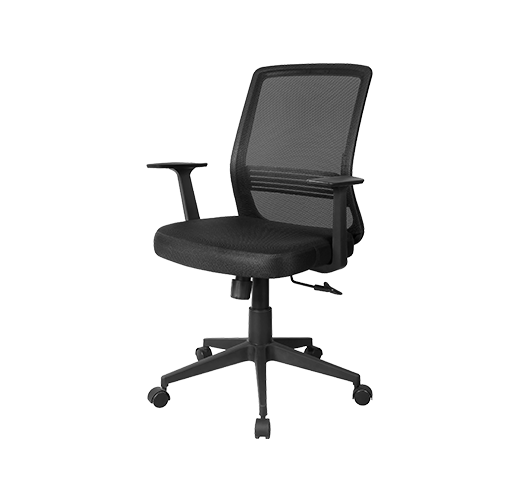 Xtech Perugia Chair Exec Black/w/arm/mesh XTF-OC412